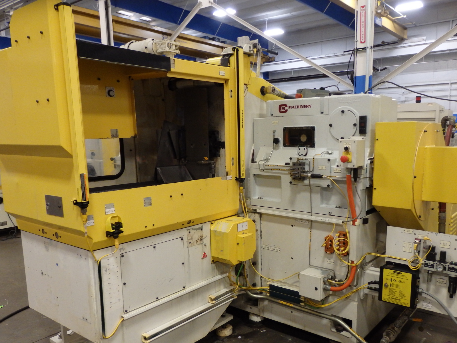 36" Swing Arm Double Disc Grinding Machine - C & B Machinery