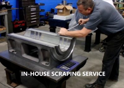 Hand Scraping and Spindle Repair Services