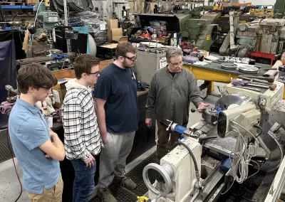 Students Touring C&B Machinery