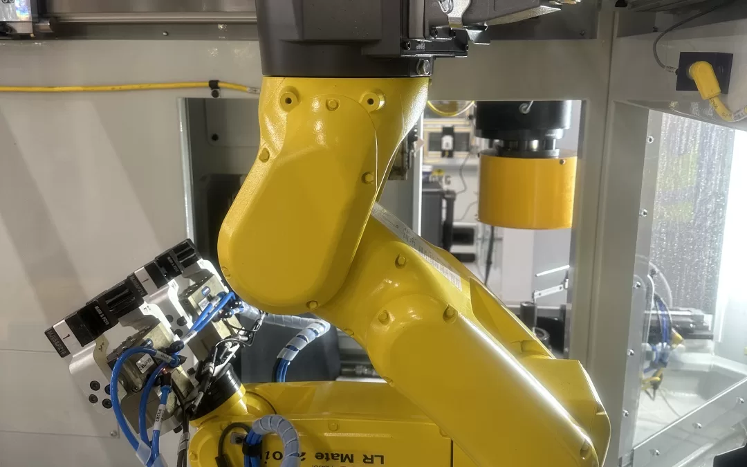 CBVR Clamp Bore Face Grinding Robot Automation - C&B Machinery
